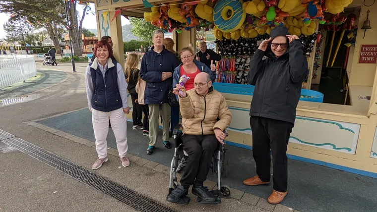 A group of Spiral members enjoying a day out together